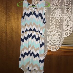 Chevron dress worn a few times